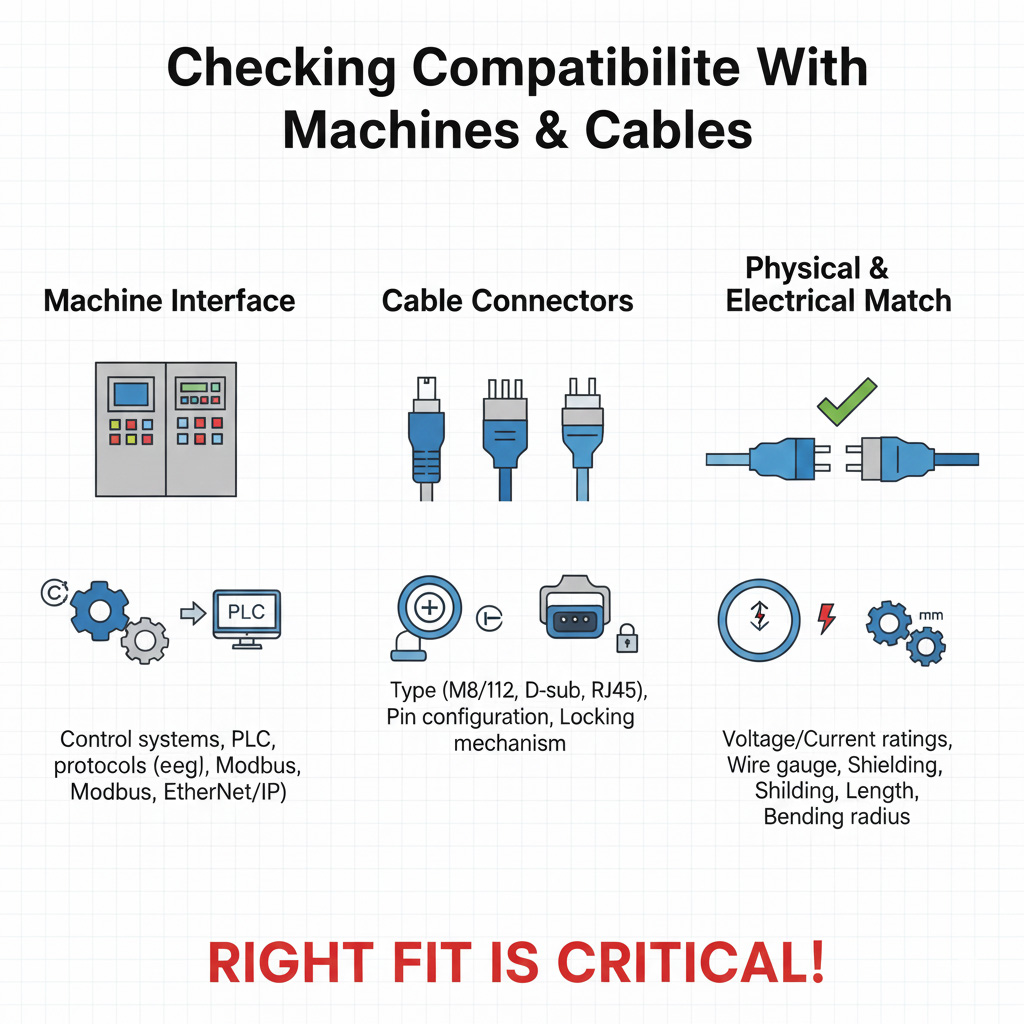 Checking the Compatibility With Machines and Cables - Holard India