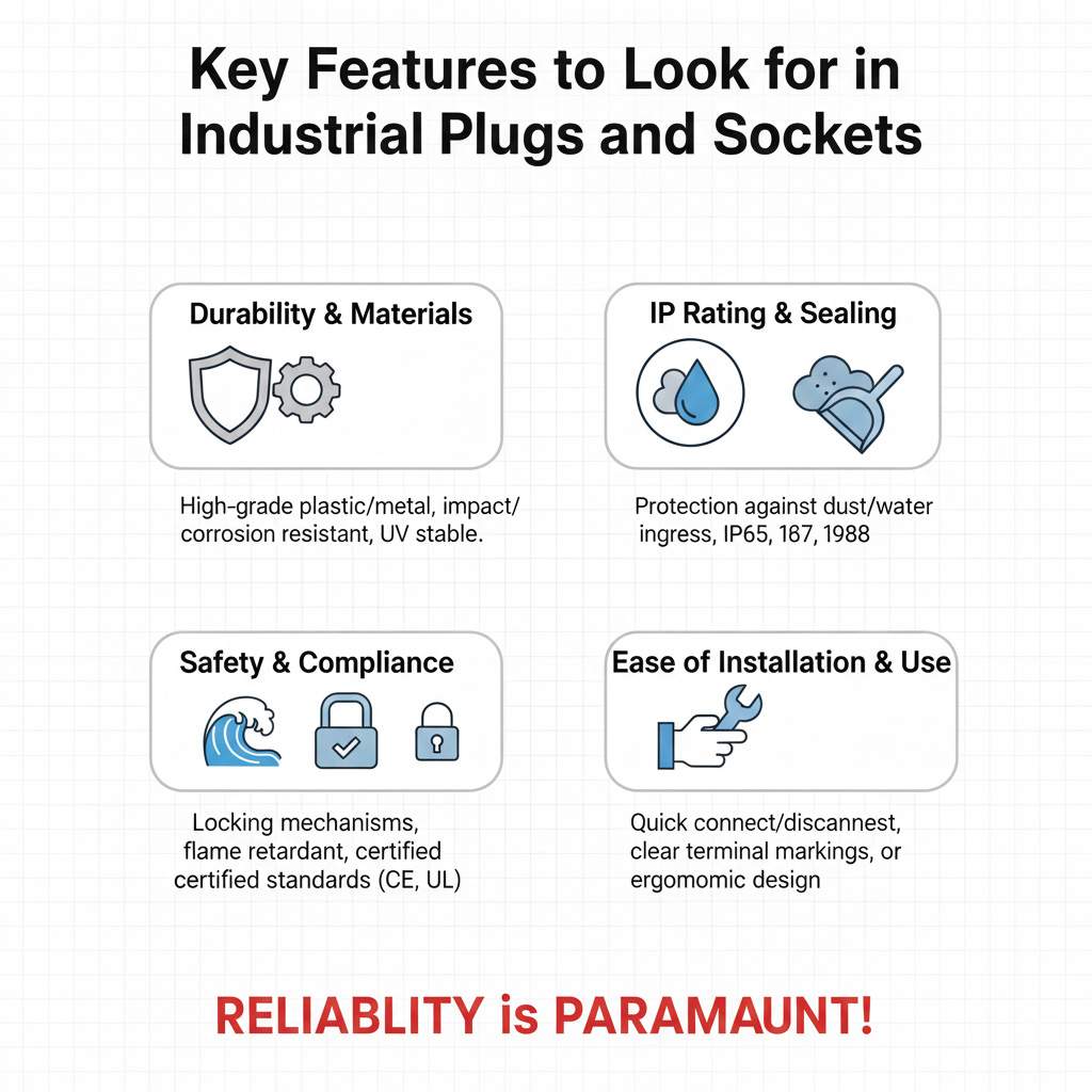 Key Features to Look for in Reliable Industrial Plugs and Sockets - Holard India