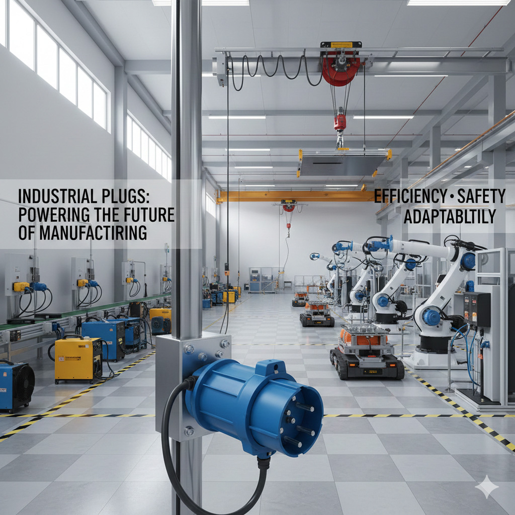 Applications of Hollard Industrial Plug in Factories in India