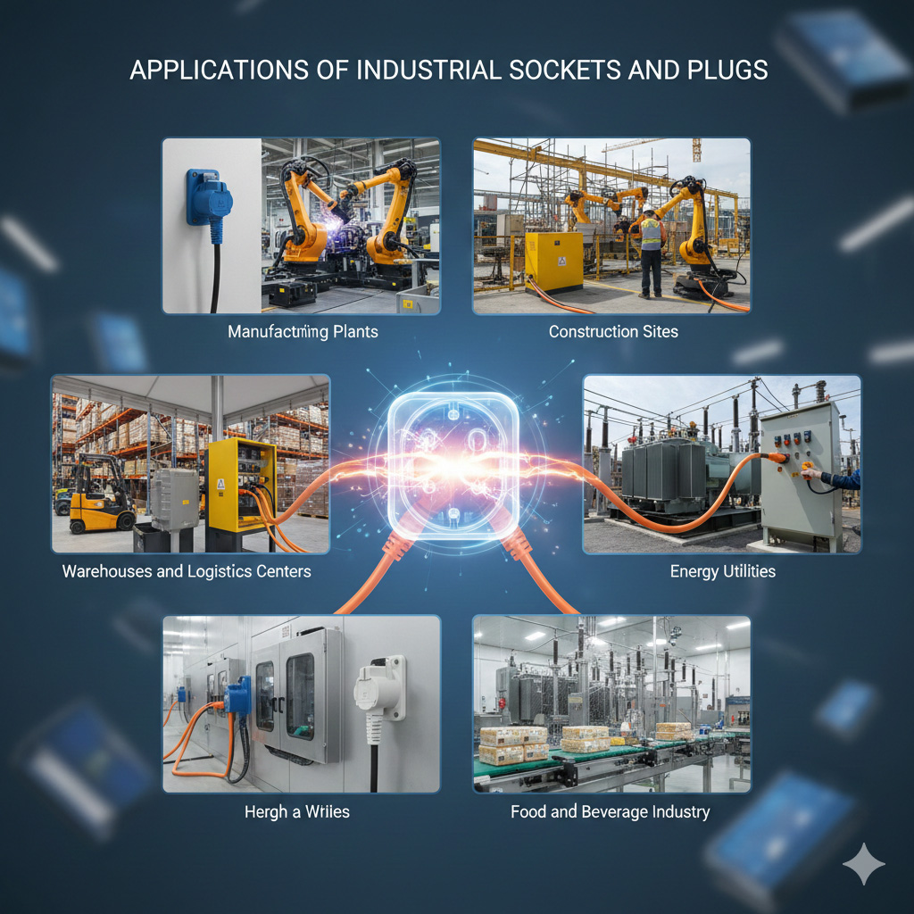 Applications of Industrial Sockets and Plugs