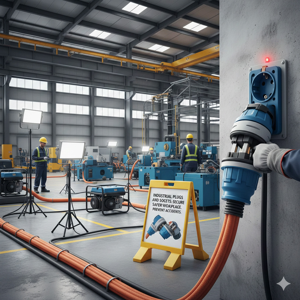 Industrial Plugs and Sockets Improving Worksite Safety