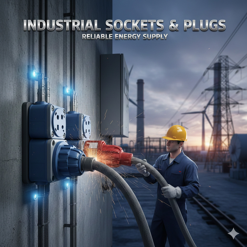 Industrial Sockets and Plugs for Reliable Energy Supply