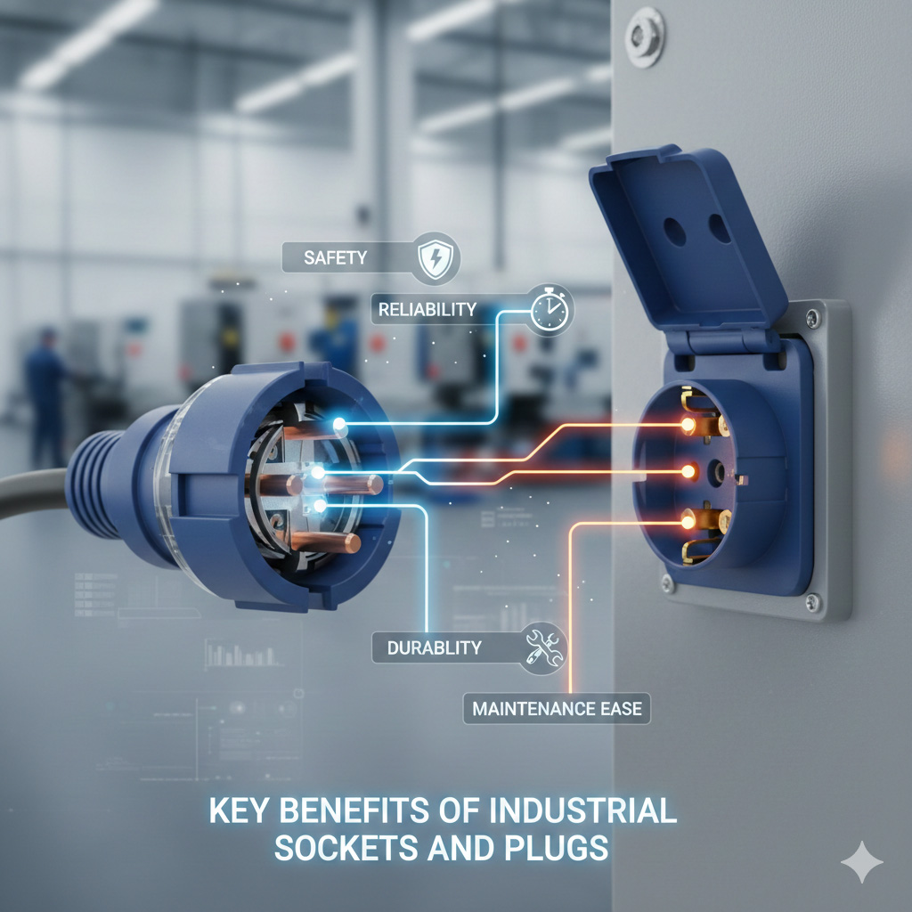 Key Benefits of Industrial Sockets and Plugs