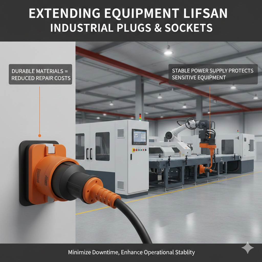 The Role of Industrial Plugs and Sockets in Extending Equipment Lifespan
