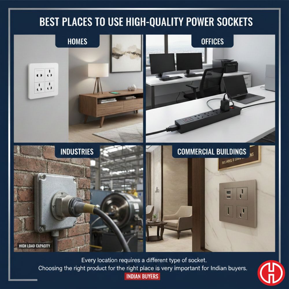 Best Places to Use High Quality Power Sockets