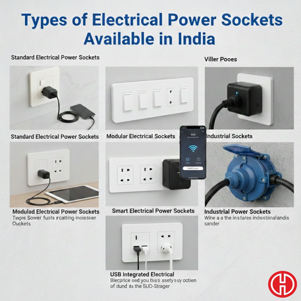 Types of Electrical Power Sockets Available in India