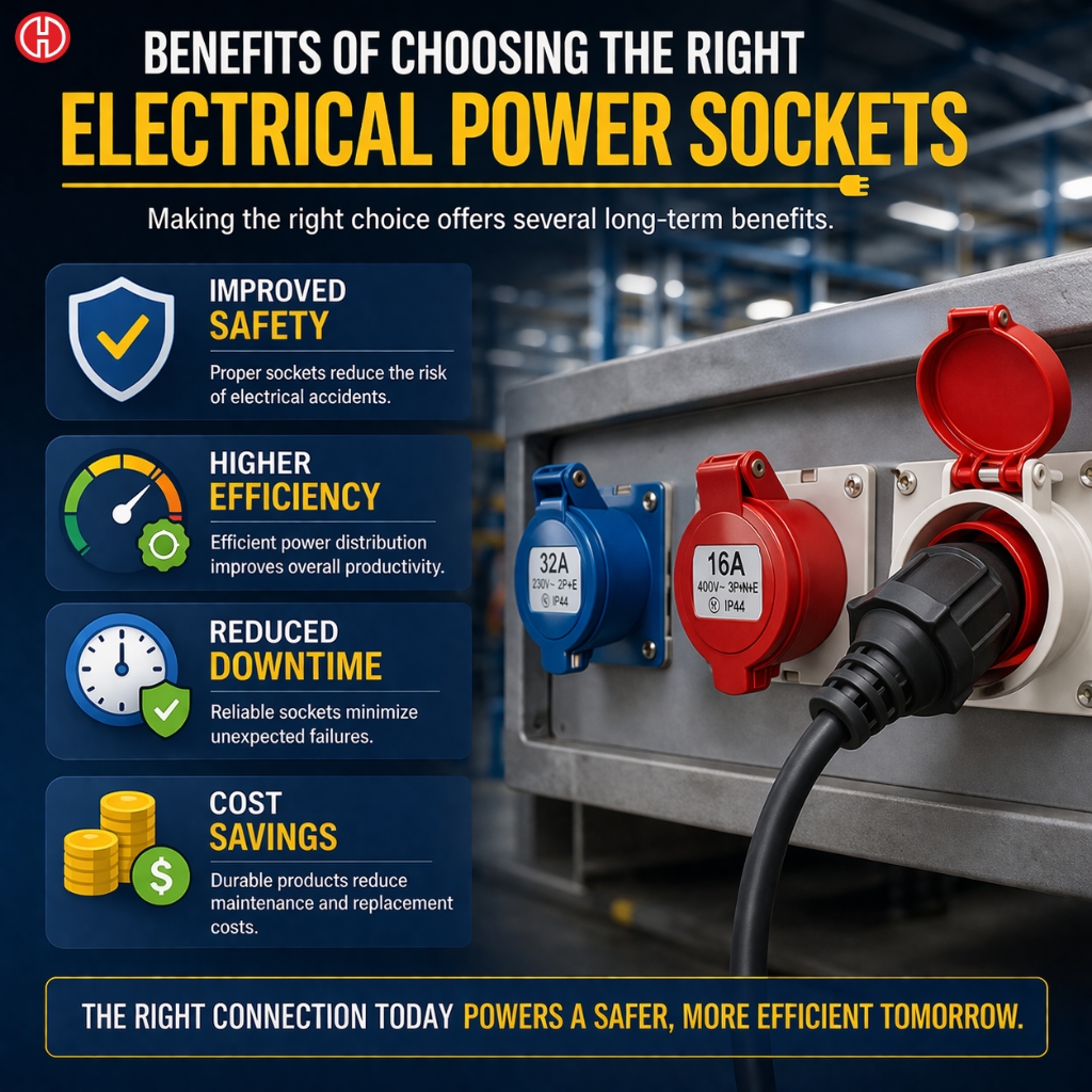 Benefits of Choosing the Right Electrical Power Sockets