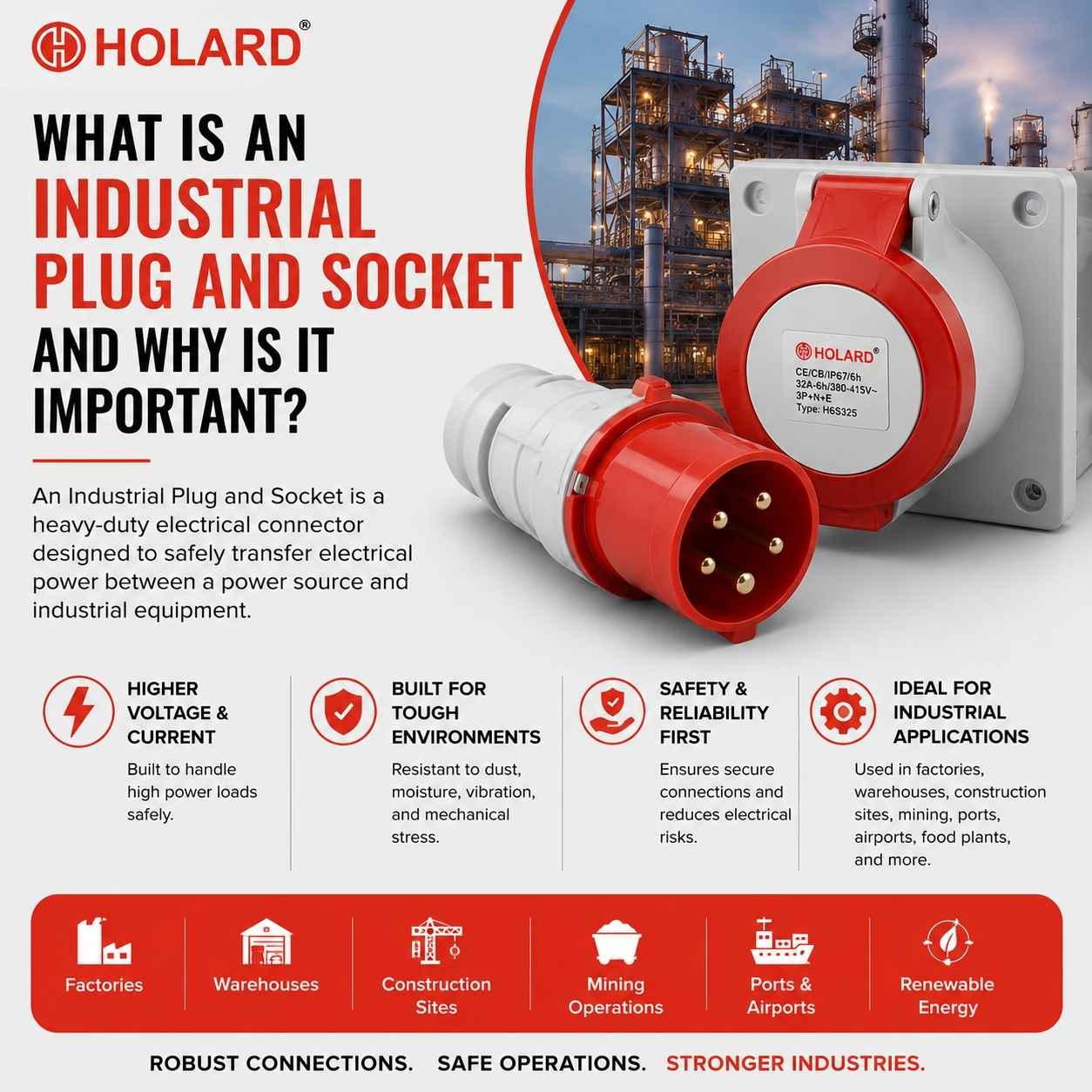 What Is an Industrial Plug and Socket and Why Is It Important